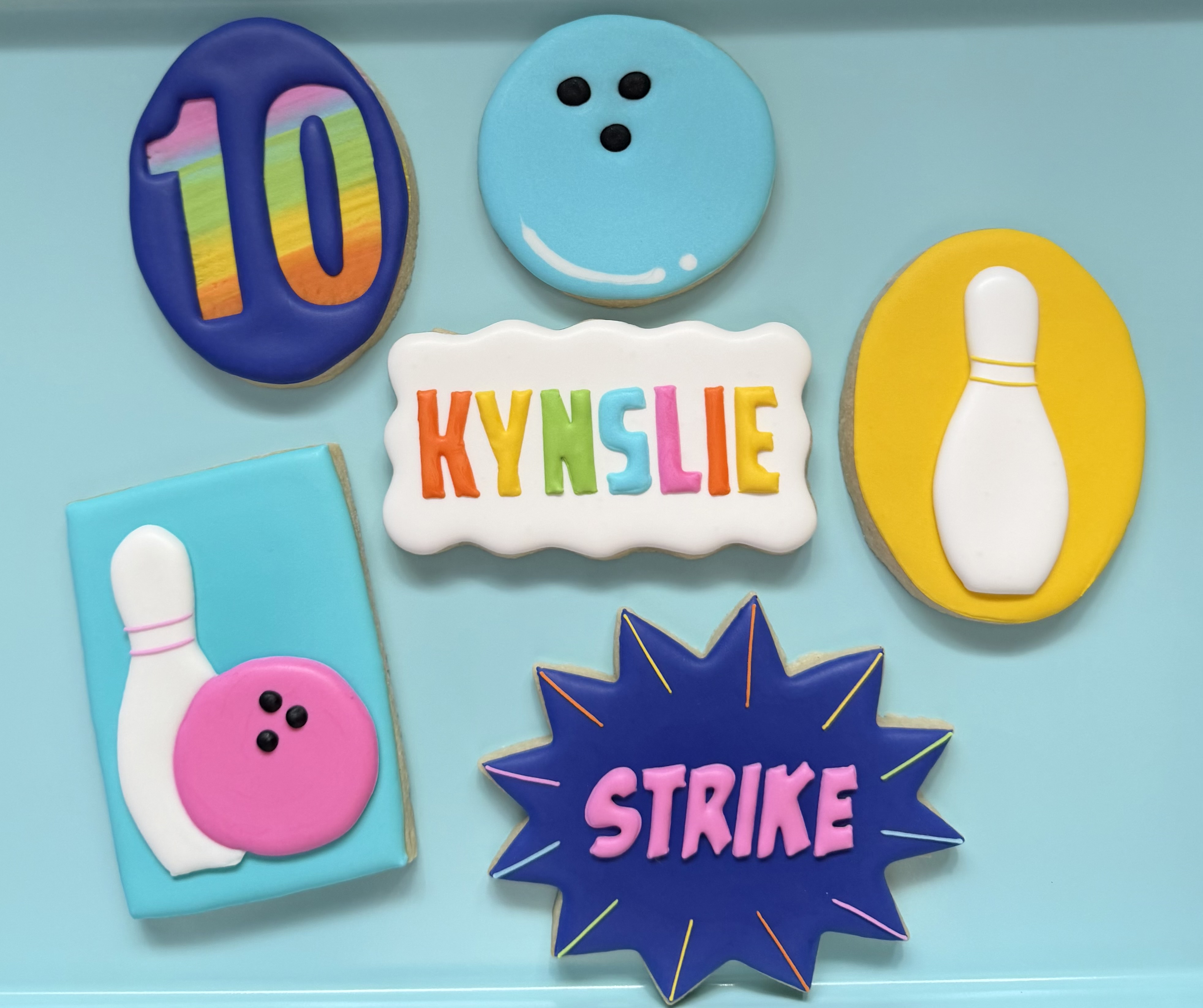 Sports themed cookies