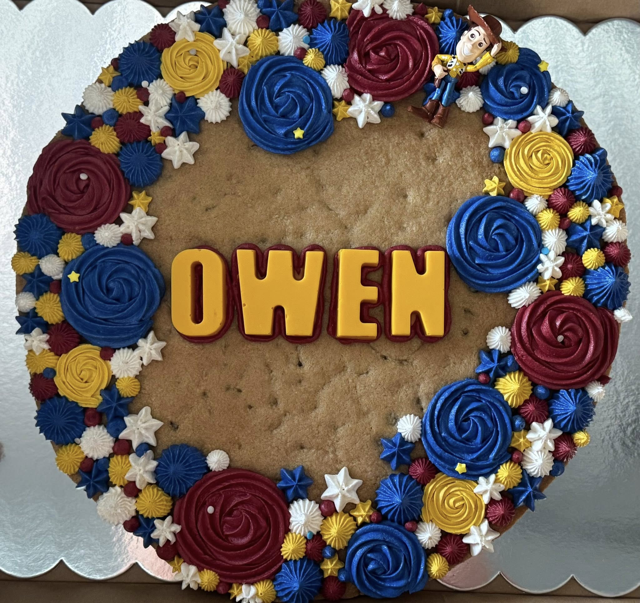 Custom Cookie Cake