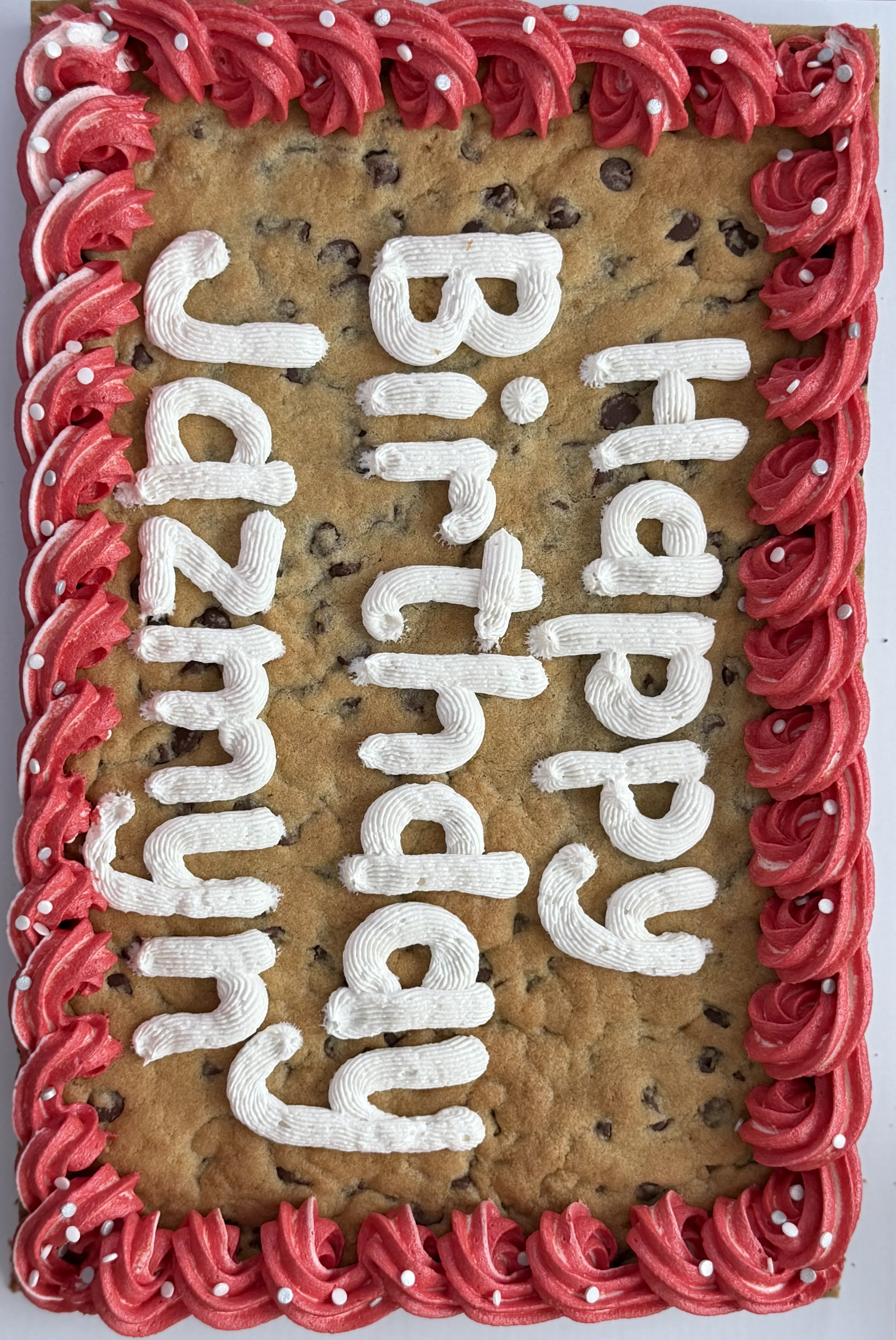 Custom Cookie Cake
